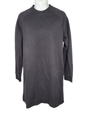 2/$20 Frank And Oak Plain Black Long Sweatshirt Top Size: XS